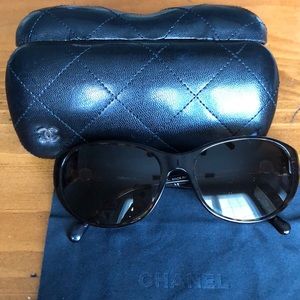 Chanel sunglasses with case